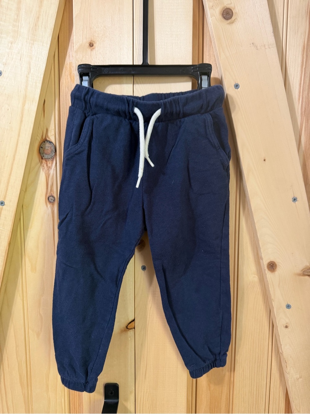 Old Navy Navy Blue Kids Drawstring Jogger Sweatpants